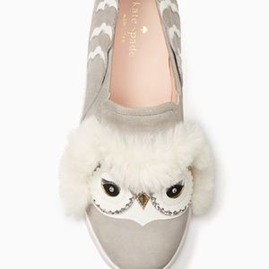 NEVER WORN Kate Spade Owl Lefferts Shoes (Sneakers)